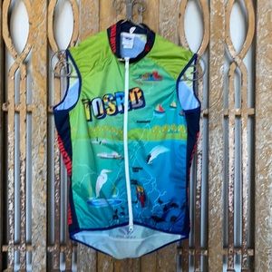 VOLER TOUR OF SACRAMENTO CYCLING BIKE VEST SMALL
